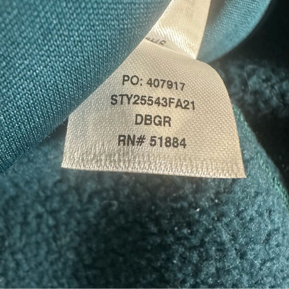 Patagonia Womens Better Sweater Jacket Dark Borealis Green Jeweltoned XS - Picture 6 of 10